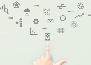 通信関連アイコンのグラフィック